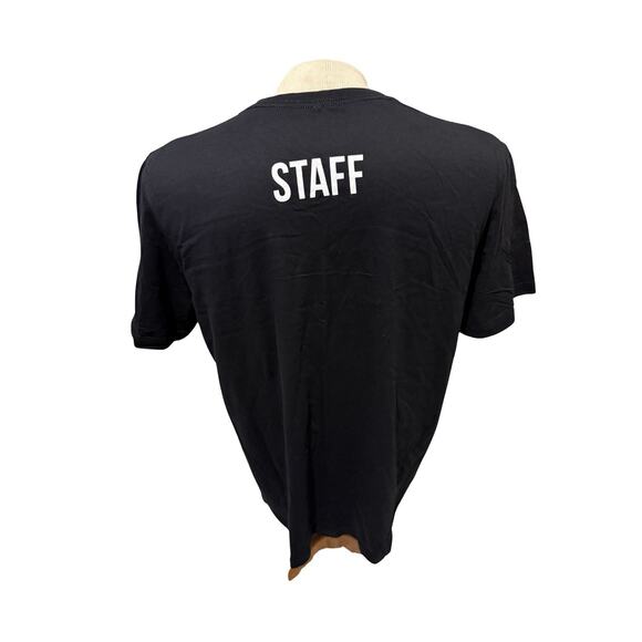 Jack Daniel’s Old No 7 Staff T-Shirt Black Whiskey Promo Tee Men’s XL New - Picture 2 of 2